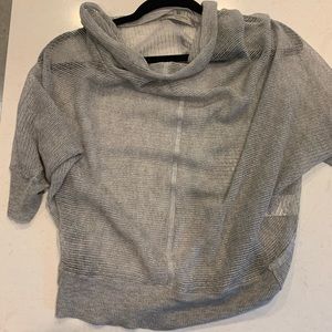All Saints Sheer Short Sleeve Sweater Size Small